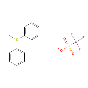 Sulfonium, ethenyldiphenyl-, 1,1,1-trifluoromethanesulfonate (1:1)