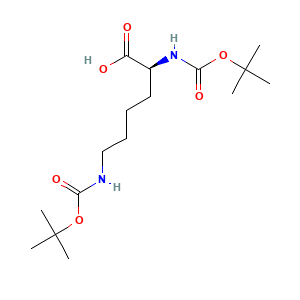 (2S)-2,6-bis((((tert-butoxy)carbonyl)amino))hexanoic acid