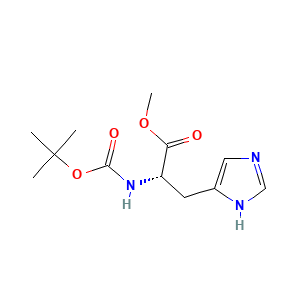 Nalpha-Boc-L-histidine methyl ester