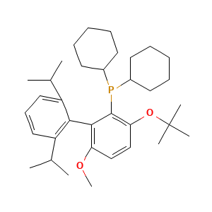 (3-(tert-Butoxy)-2',6'-diisopropyl-6-methoxy-[1,1'-biphenyl]-2-yl)dicyclohexylphosphane