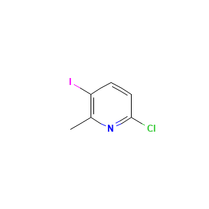 6-Chloro-3-iodo-2-methylpyridine