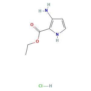 3-Amino-2-ethoxycarbonylpyrrole hydrochloride