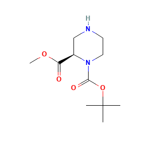 1-tert-Butyl 2-methyl (2R)-piperazine-1,2-dicarboxylate