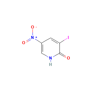 3-Iodo-5-nitro-1,2-dihydropyridin-2-one