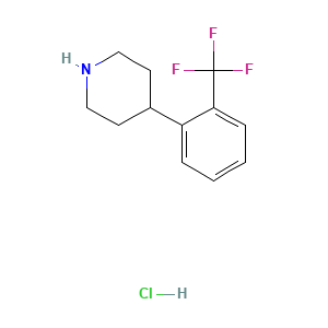 4-[2-(Trifluoromethyl)phenyl]piperidine hydrochloride