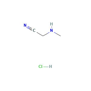 Acetonitrile, 2-(methylamino)-, hydrochloride (1:1)