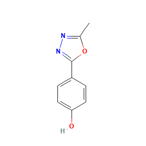 4-(5-Methyl-1,3,4-oxadiazol-2-YL)phenol