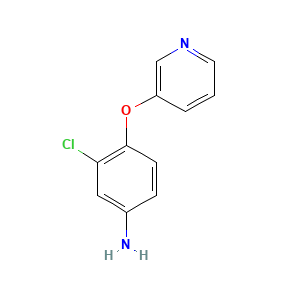 3-Chloro-4-(pyridin-3-yloxy)aniline