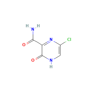 6-Chloro-3-oxo-3,4-dihydropyrazine-2-carboxamide