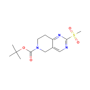 tert-Butyl 7,8-dihydro-2-(methylsulfonyl)pyrido[4,3-d]pyrimidine-6(5H)-carboxylate