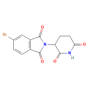 5-Bromo-2-(2,6-dioxopiperidin-3-yl)isoindoline-1,3-dione