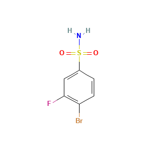 4-Bromo-3-fluorobenzene-1-sulfonamide