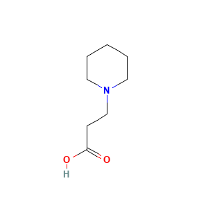 1-Piperidinepropanoic acid