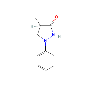 4-Methyl-1-phenylpyrazolidin-3-one