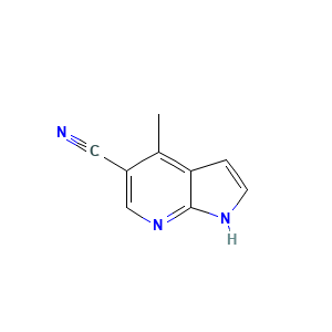 4-Methyl-1H-pyrrolo[2,3-b]pyridine-5-carbonitrile