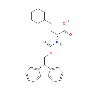 (R)-2-((((9H-Fluoren-9-yl)methoxy)carbonyl)amino)-4-cyclohexylbutanoic acid