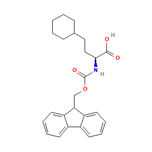 (2S)-4-Cyclohexyl-2-((((9H-fluoren-9-yl)methoxy)carbonyl)amino)butanoic acid