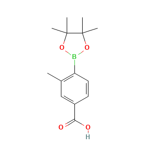 3-Methyl-4-(4,4,5,5-tetramethyl-1,3,2-dioxaborolan-2-yl)benzoic acid