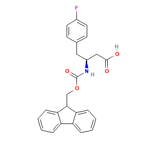 (S)-3-((((9H-Fluoren-9-yl)methoxy)carbonyl)amino)-4-(4-fluorophenyl)butanoic acid