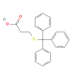 3-[(Triphenylmethyl)sulfanyl]propanoic acid