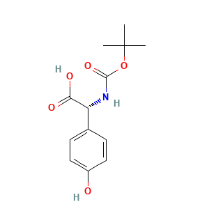 Boc-4-hydroxy-D-phenylglycine