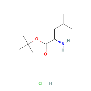tert-butyl (2S)-2-amino-4-methylpentanoate hydrochloride