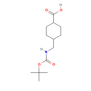 (1r,4r)-4-((((Tert-butoxy)carbonyl)amino)methyl)cyclohexane-1-carboxylic acid