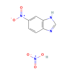 1H-Benzimidazole, 6-nitro-, nitrate (1:1)