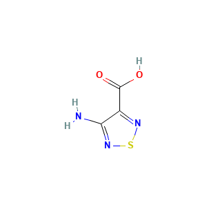 4-Amino-1,2,5-thiadiazole-3-carboxylic acid