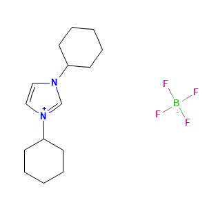 1,3-Dicyclohexyl-1H-imidazol-3-ium tetrafluoroborate