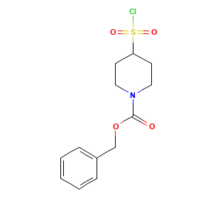 Benzyl 4-(chlorosulfonyl)piperidine-1-carboxylate