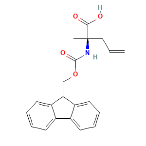 (R)-2-((((9H-Fluoren-9-yl)methoxy)carbonyl)amino)-2-methylpent-4-enoic acid