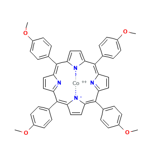 [5,10,15,20-Tetrakis(4-methoxyphenyl)porphyrinato]cobalt(II)