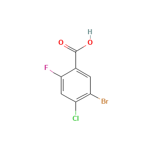 5-Bromo-4-chloro-2-fluorobenzoic acid