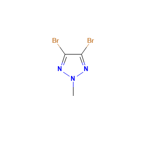 4,5-dibromo-2-methyl-2H-1,2,3-triazole