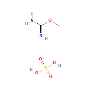 Carbamimidic acid, methyl ester, sulfate (1:1)