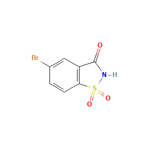 5-Bromobenzo[d]isothiazol-3(2H)-one 1,1-dioxide