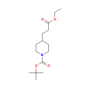 Tert-butyl 4-(3-ethoxy-3-oxopropyl)piperidine-1-carboxylate