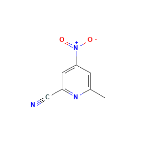 6-Methyl-4-nitropyridine-2-carbonitrile