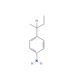 Benzenamine, 4-(1-methylpropyl)-