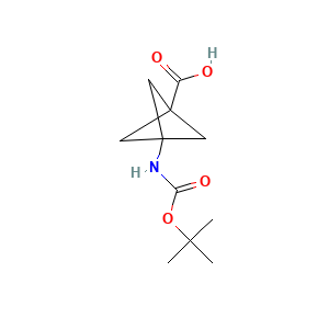 3-(Tert-butoxycarbonylamino)bicyclo(1.1.1)pentane-1-carboxylic acid