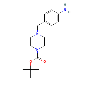 tert-Butyl 4-((4-aminophenyl)methyl)piperazine-1-carboxylate