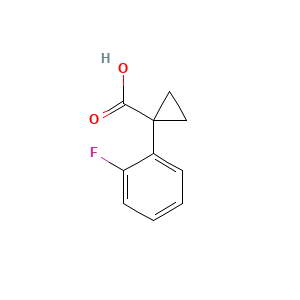 1-(2-Fluorophenyl)cyclopropane-1-carboxylic acid