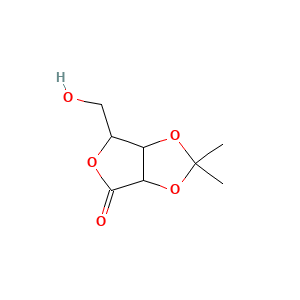 6-Hydroxymethyl-2,2-dimethyl-dihydro-furo(3,4-d)(1,3)dioxol-4-one
