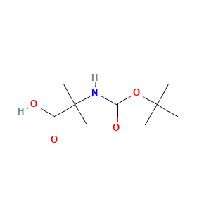 N-((1,1-dimethylethoxy)carbonyl)-2-methyl-alanine