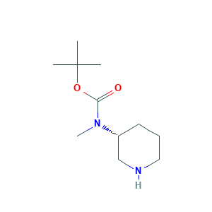 tert-Butyl methyl((3R)-piperidin-3-yl)carbamate