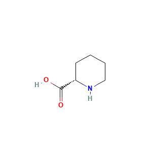 Pipecolic acid, (-)-
