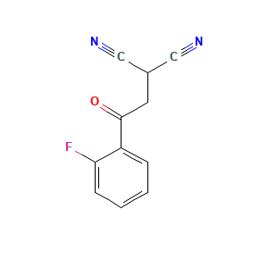 2-(2-(2-Fluorophenyl)-2-oxoethyl)propanedinitrile