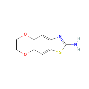 10,13-Dioxa-4-thia-6-azatricyclo(7.4.0.0,3,7)trideca-1(9),2,5,7-tetraen-5-amine