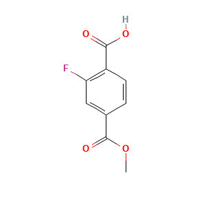 2-Fluoro-4-(methoxycarbonyl)benzoic acid
